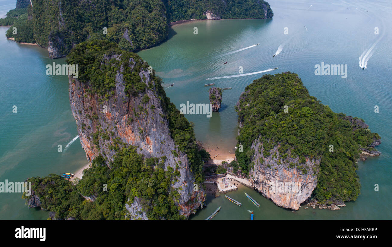 James bond island tourists hi-res stock photography and images - Alamy