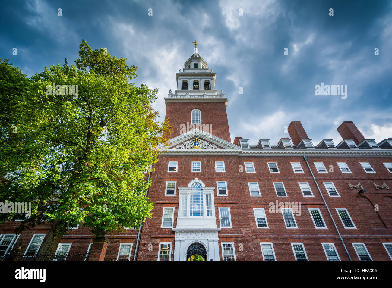 The Lowell House, at Harvard University, in Cambridge, Massachusetts