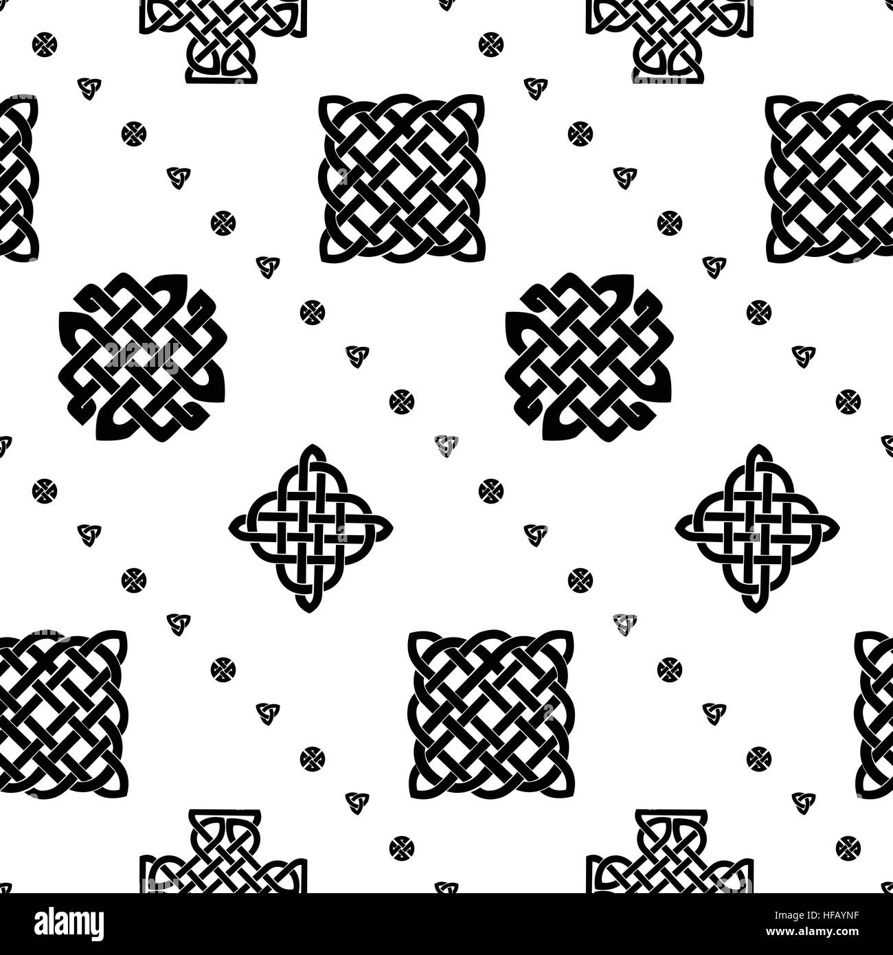 Celtic knot seamless pattern Stock Vector Image & Art - Alamy