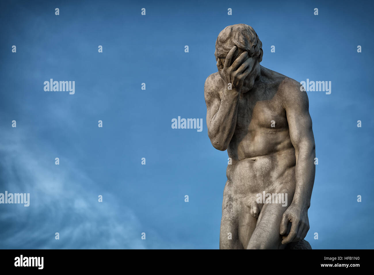 Facepalm Statue High Resolution Stock Photography and Images Alamy