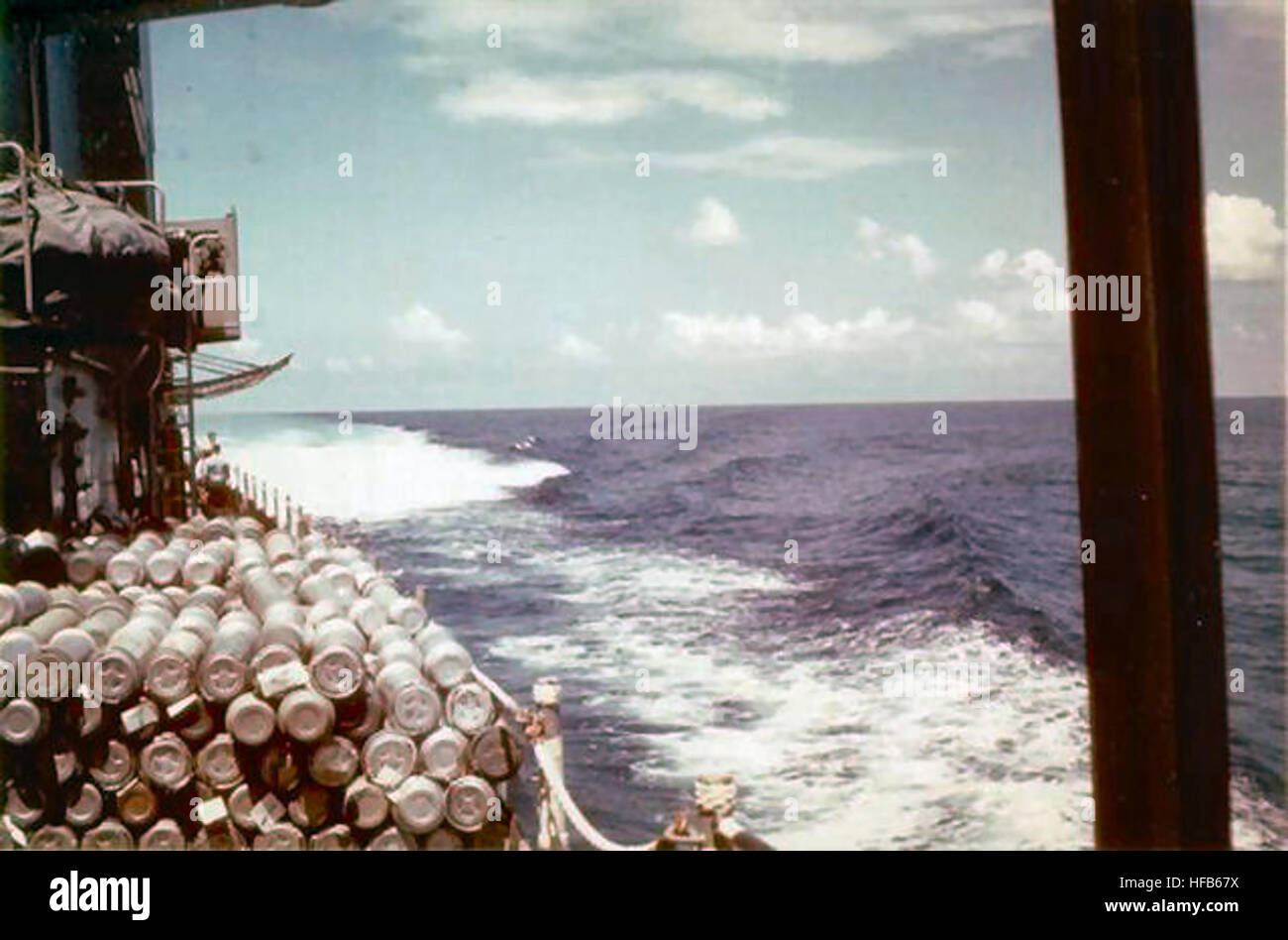 Gunney Shell Spent shell casings from DD-729 naval gunfire exercises indicate ...