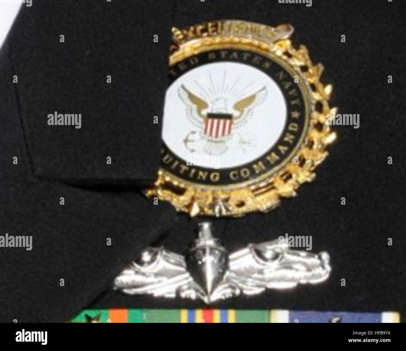 ExampleNavy Recruiting Command Gold Wreath Award Stock Photo Alamy