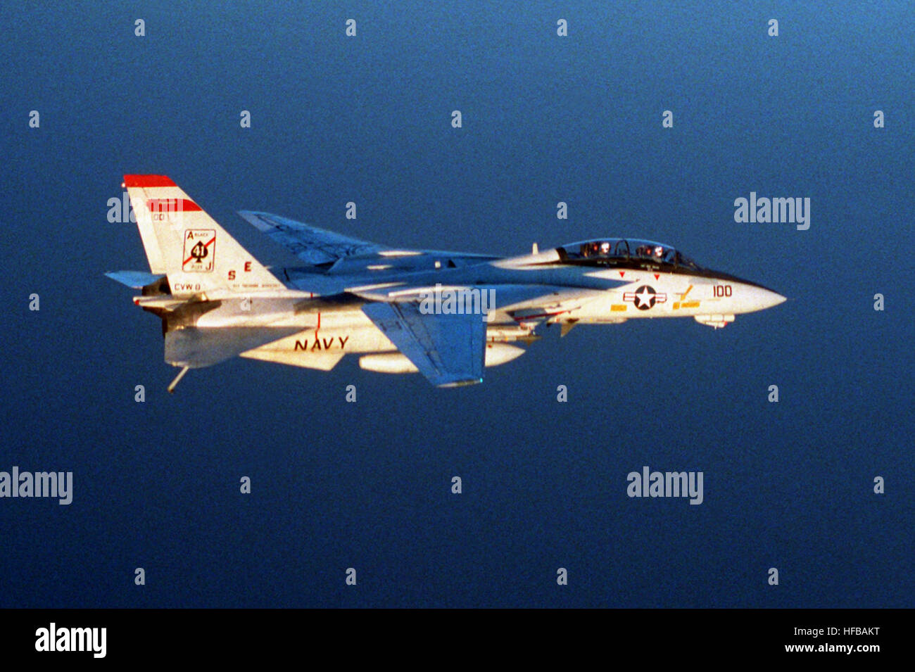 F-14A Tomcat USN VF-41 Black Aces, AJ100, USS Nimitz, JC