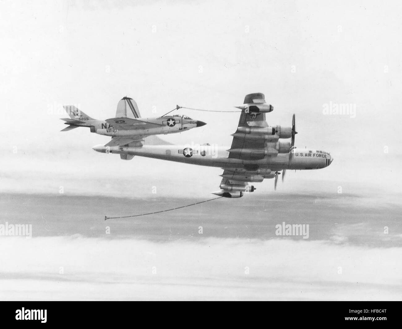 Aerial tanker aircraft Black and White Stock Photos & Images - Alamy
