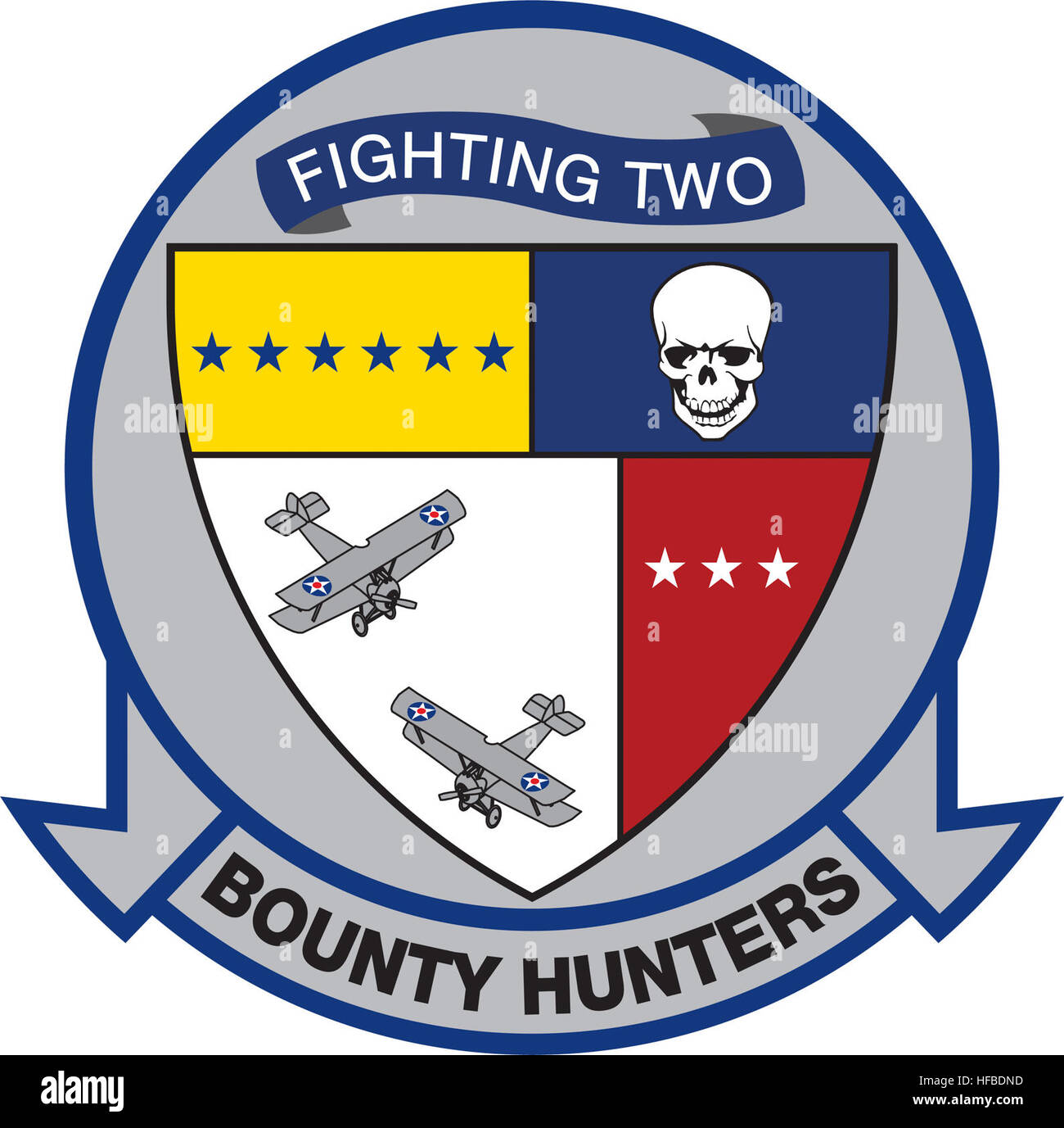 Fighter squadron us navy insignia hi-res stock photography