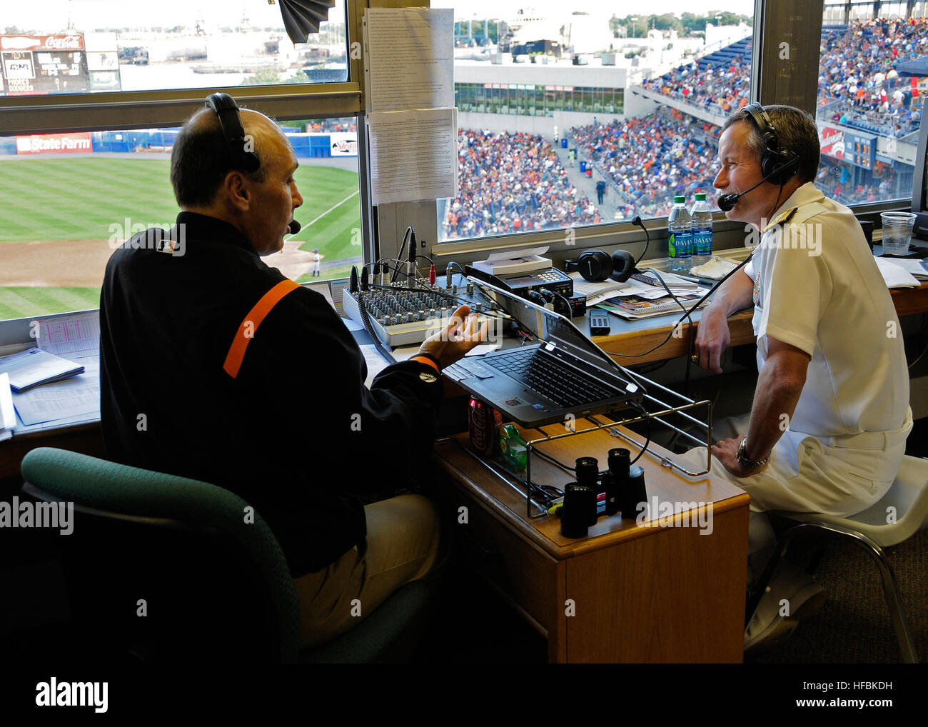 Espn radio interview hi res stock photography and images alamy