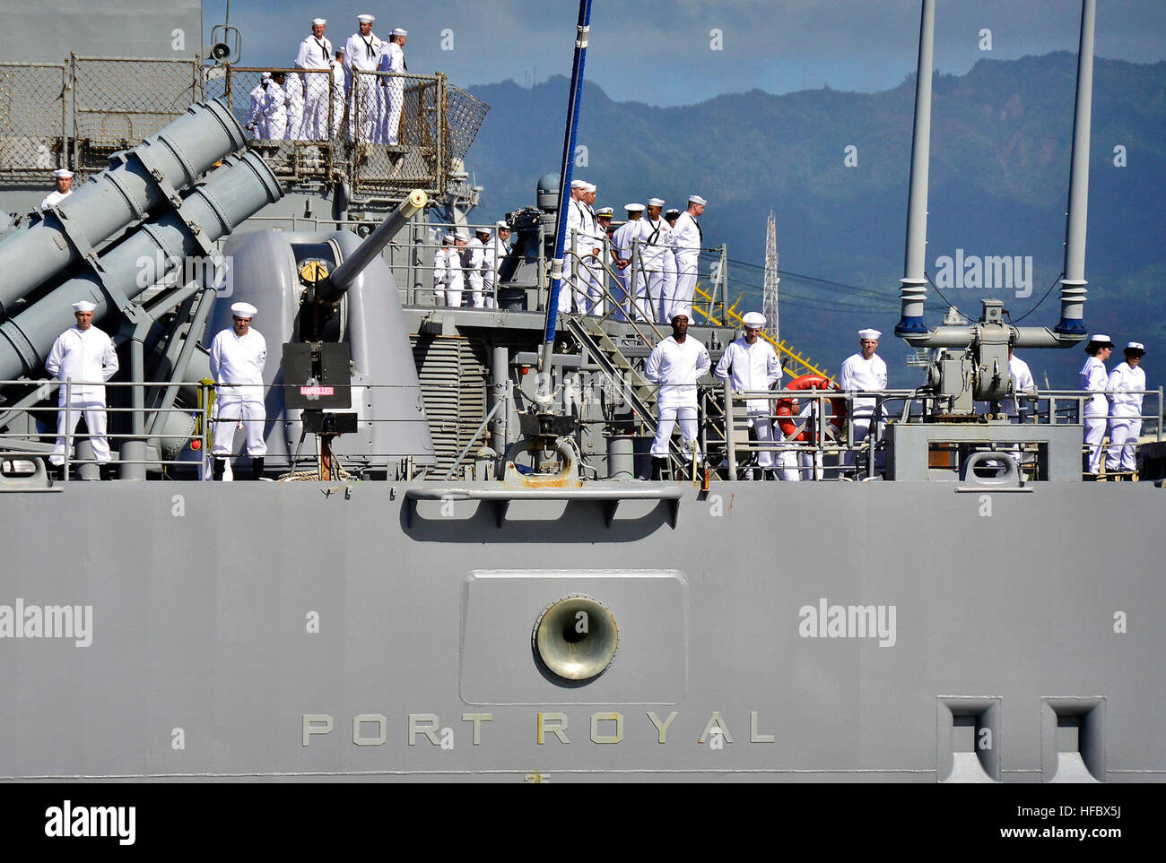 110624NRI884019 PEARL HARBOR (June 24, 2011) Sailors aboard the