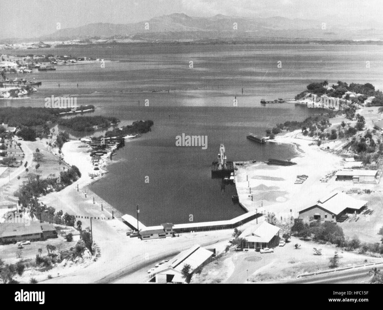 Guantanamo Bay view in 1969 Stock Photo Alamy