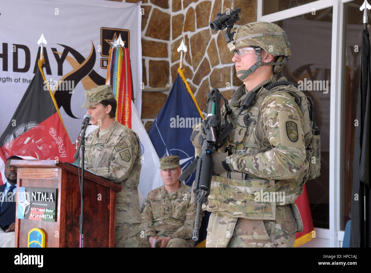 KABUL, Afghanistan (June 14, 2012) A U.S. Army soldier assigned to