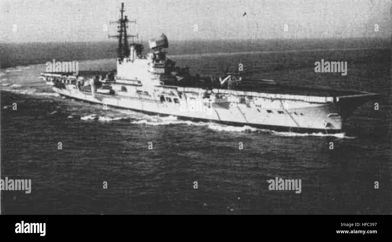 Hms Hermes Black and White Stock Photos & Images - Alamy