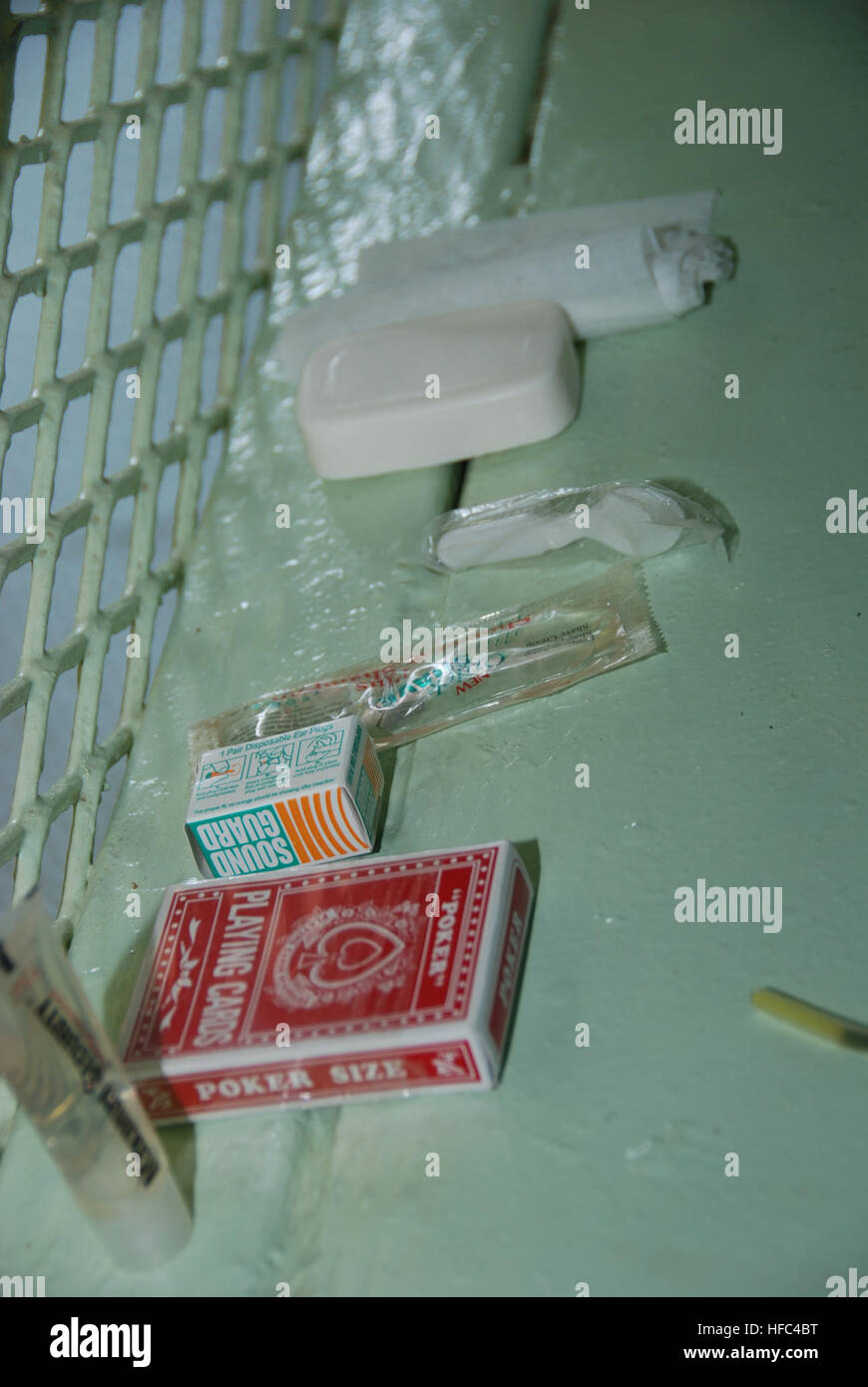 GUANTANAMO BAY, Cuba Typical hygiene items given to detainees at