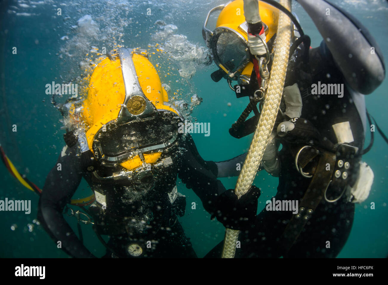 Seabee Divers Assigned To Underwater Construction Team One Uct One And Underwater Construction
