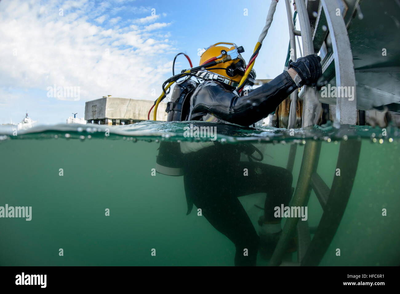 Seabee Divers Assigned To Underwater Construction Team One Uct One And Underwater Construction