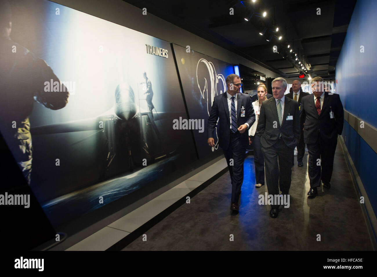 Secretary of the Navy tours the Lockheed Martin Fort Worth plant to ...