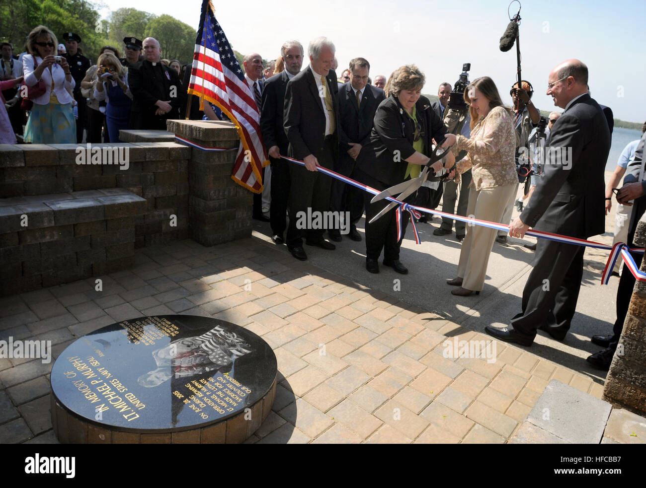 A guided-missile destroyer is dedicated and named USS Michael Murphy ...