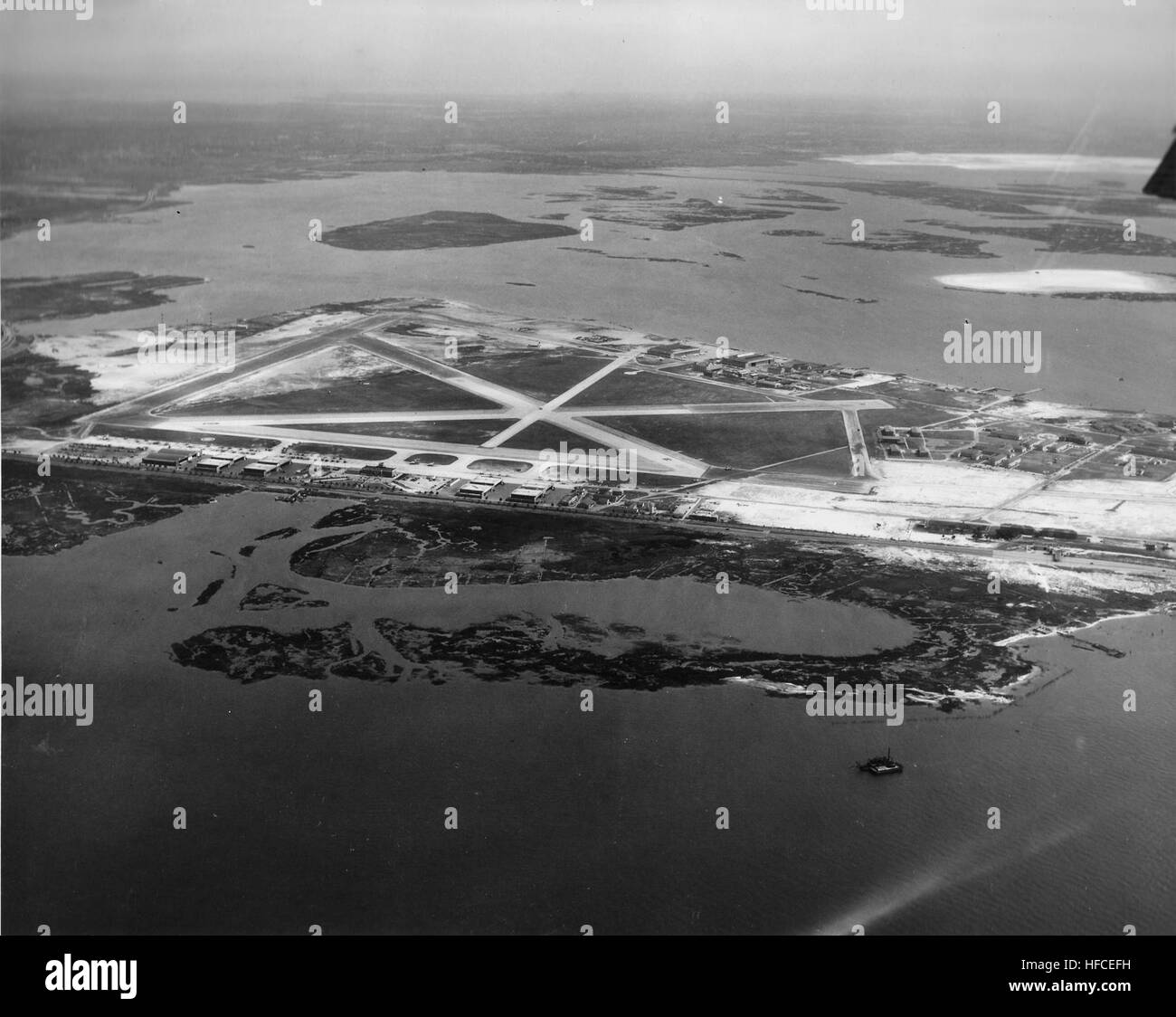 NAS Floyd Field 194248 Stock Photo Alamy