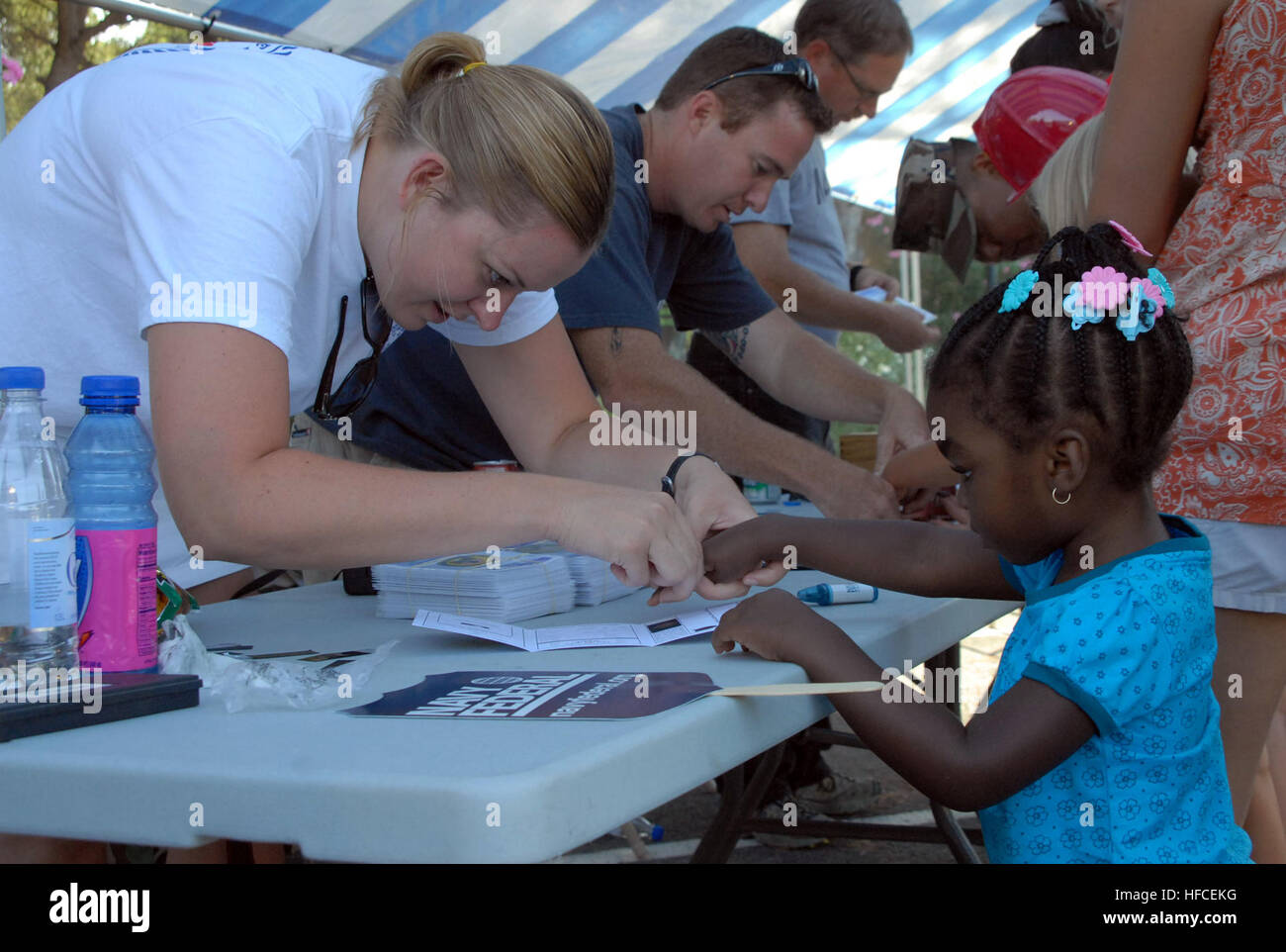 Petty Officer 1st Class Karyn Sigurdsson of the First Class Petty