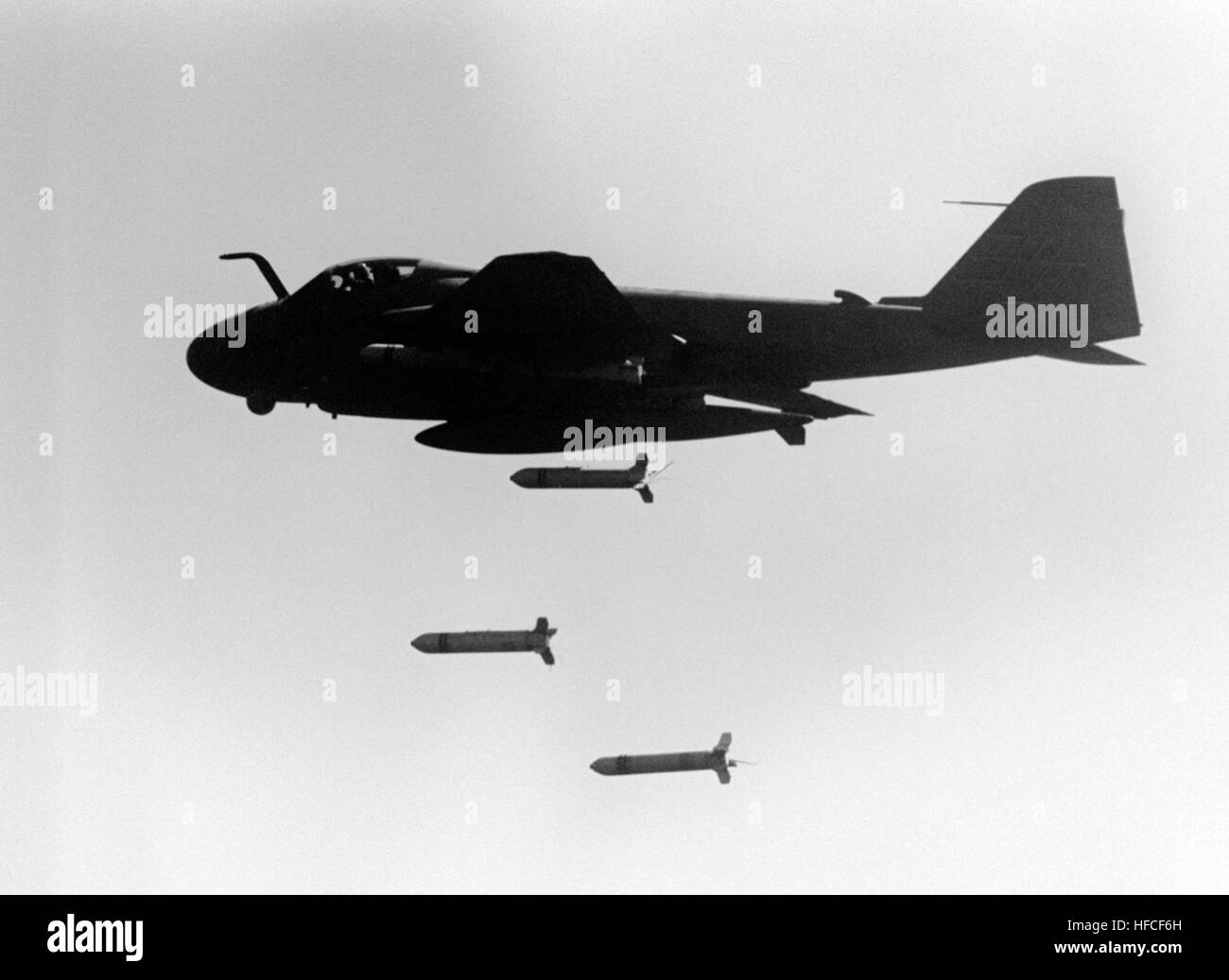 A-6E Intruder in Operation Praying Mantis DN-SN-89-03126 Stock Photo