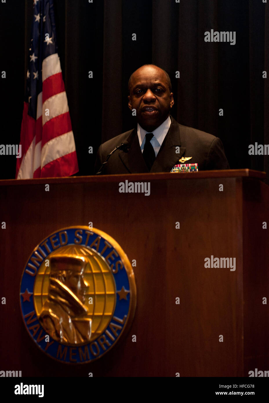 Commander navy recruiting command rear hi-res stock photography and ...