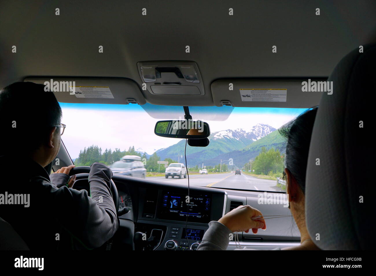Traveling in car hi-res stock photography and images - Alamy