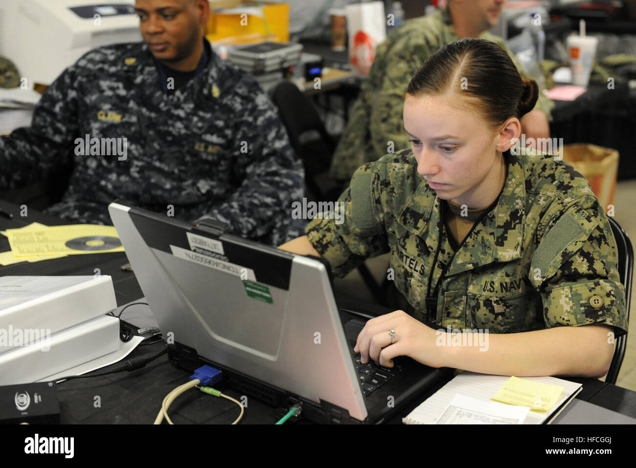 Information Systems Technician Seaman Amy Bartels Assigned To