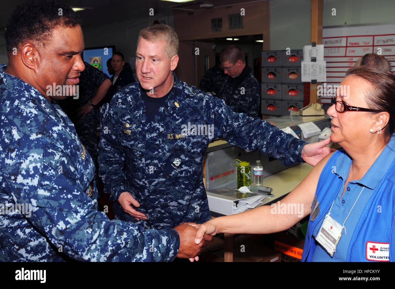 Capt James J Ware Commanding Officer Of The Medical Treatment