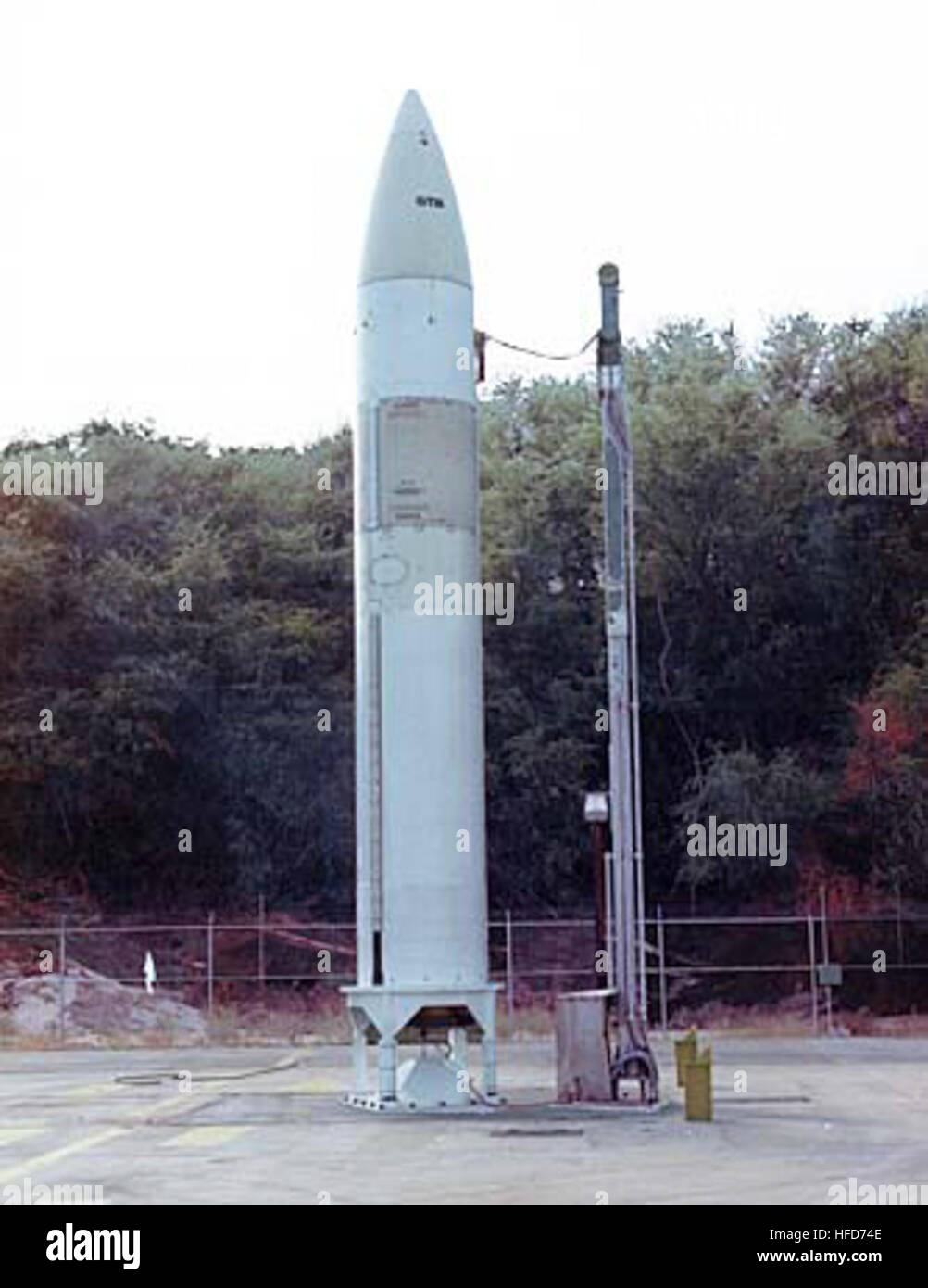 CTY A STARS -- Strategic Target System -- missile sits on its on its ...