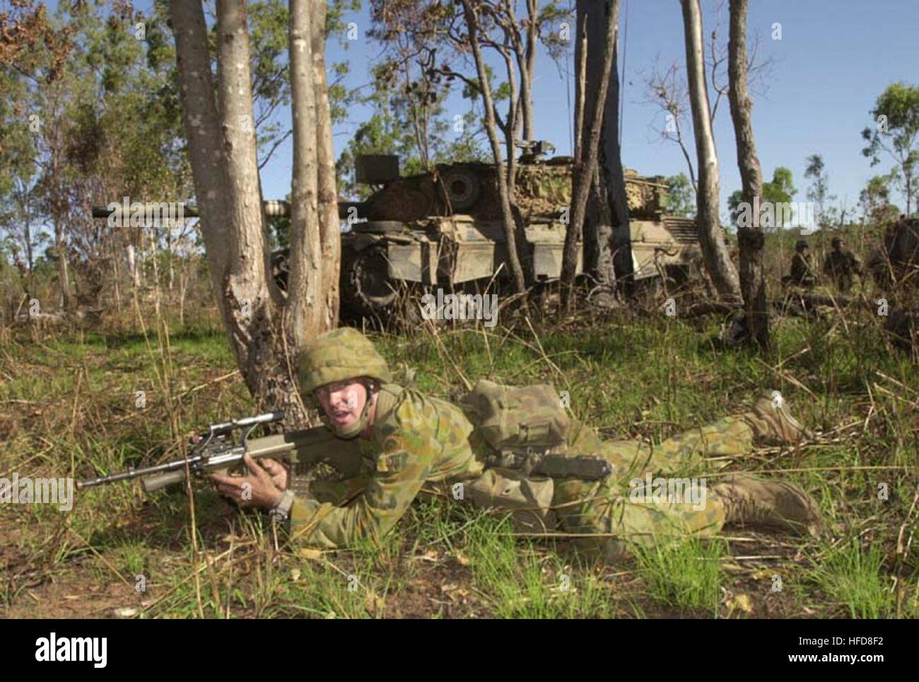 TT0101104 1 BDE TT01 PHOTO BY CORPORAL ANDY HALL, 1 JPAU FIRE AND