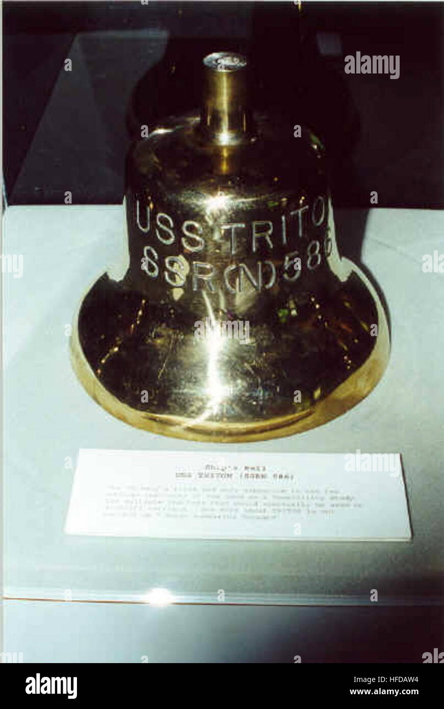 Triton Bell refers to a naval signaling device or ship equipment ...