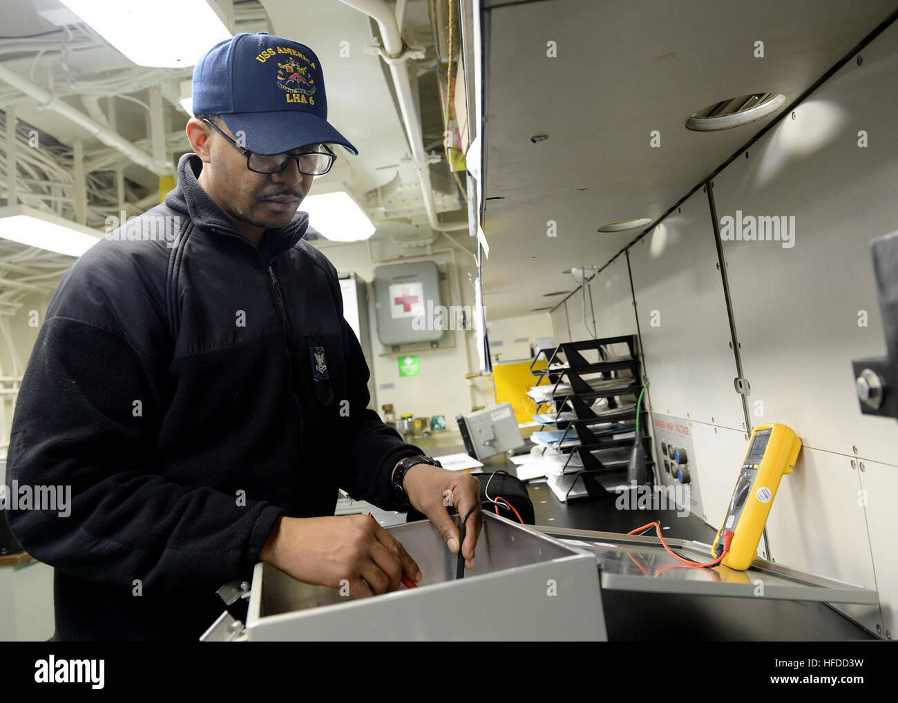 U.S. Navy Interior Communications Electrician 2nd Class Allen Trent