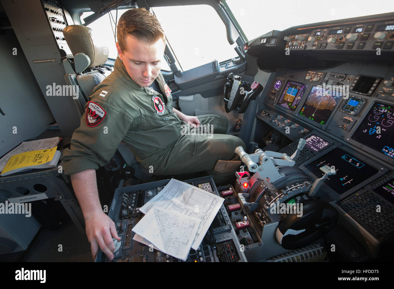 U.S. Navy Lt. Kenneth Savage, a naval aviator assigned to Patrol ...