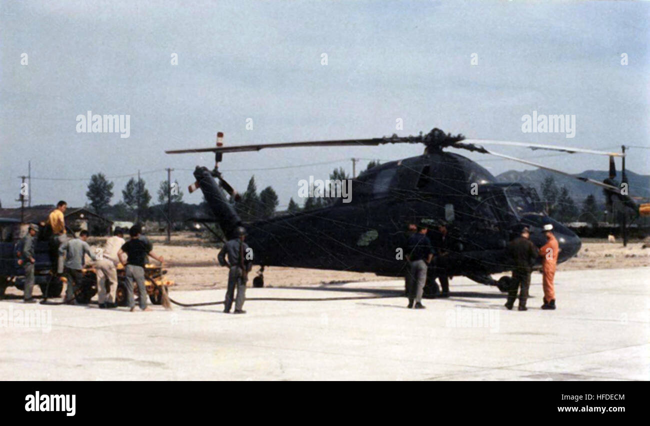 UH-2 Seasprite of HC-7 at Kangnung South Korea 1969 Stock Photo - Alamy