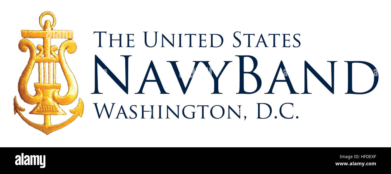United States Navy Band official logo Stock Photo Alamy