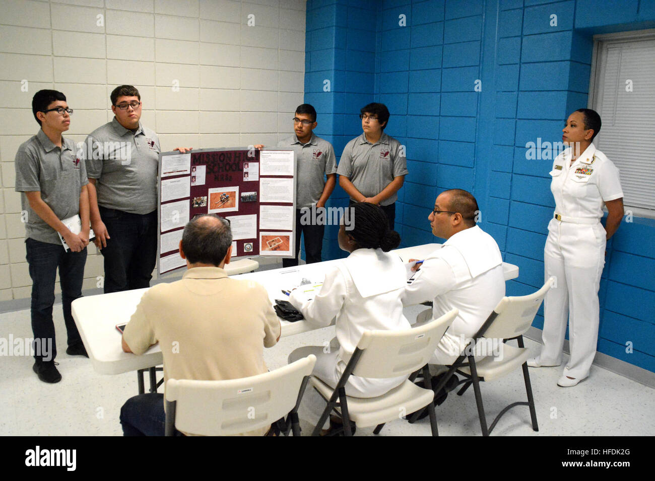 HARLINGEN Texas Oct 7 2016 Students From Mission High School Were