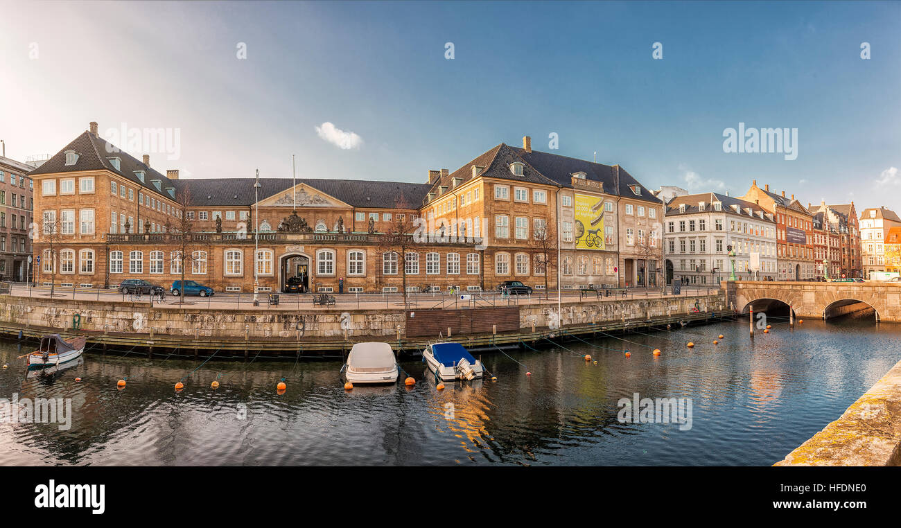 The Danish National Museum, which contains artifacts from all prehistoric periods. Stock Photo