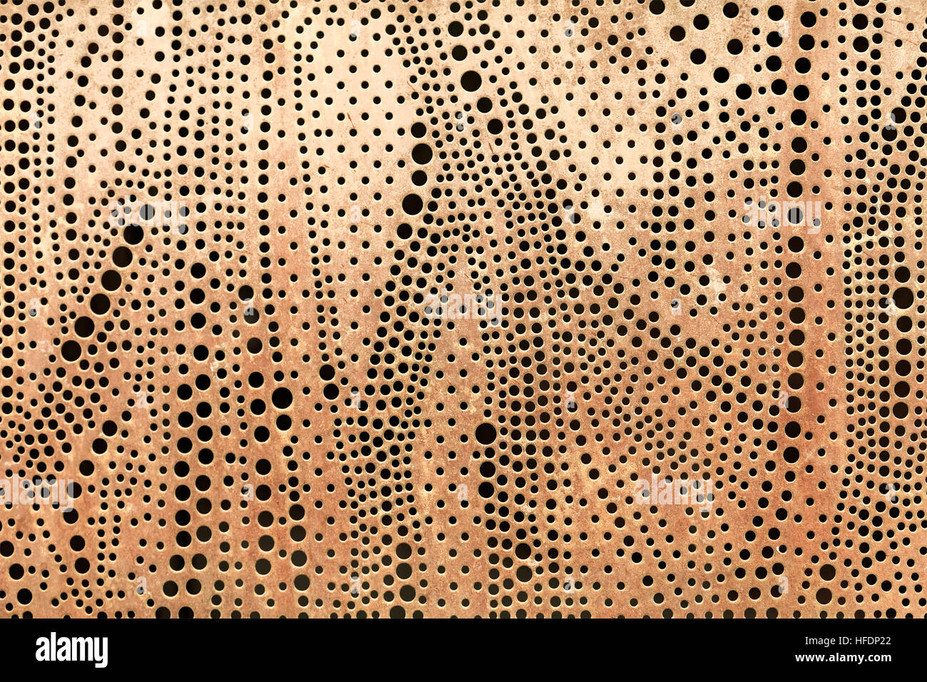 Perforated metal sheet hi-res stock photography and images - Alamy