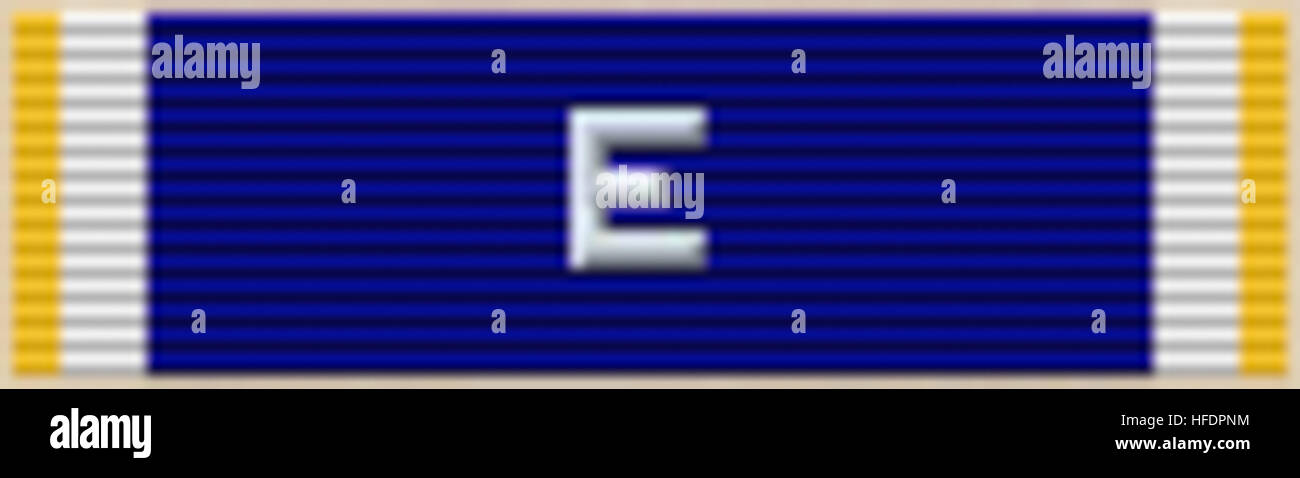 Efficiency Ribbon The Battle Efficiency Ribbon, commonly referred to as the Battle 'E ...