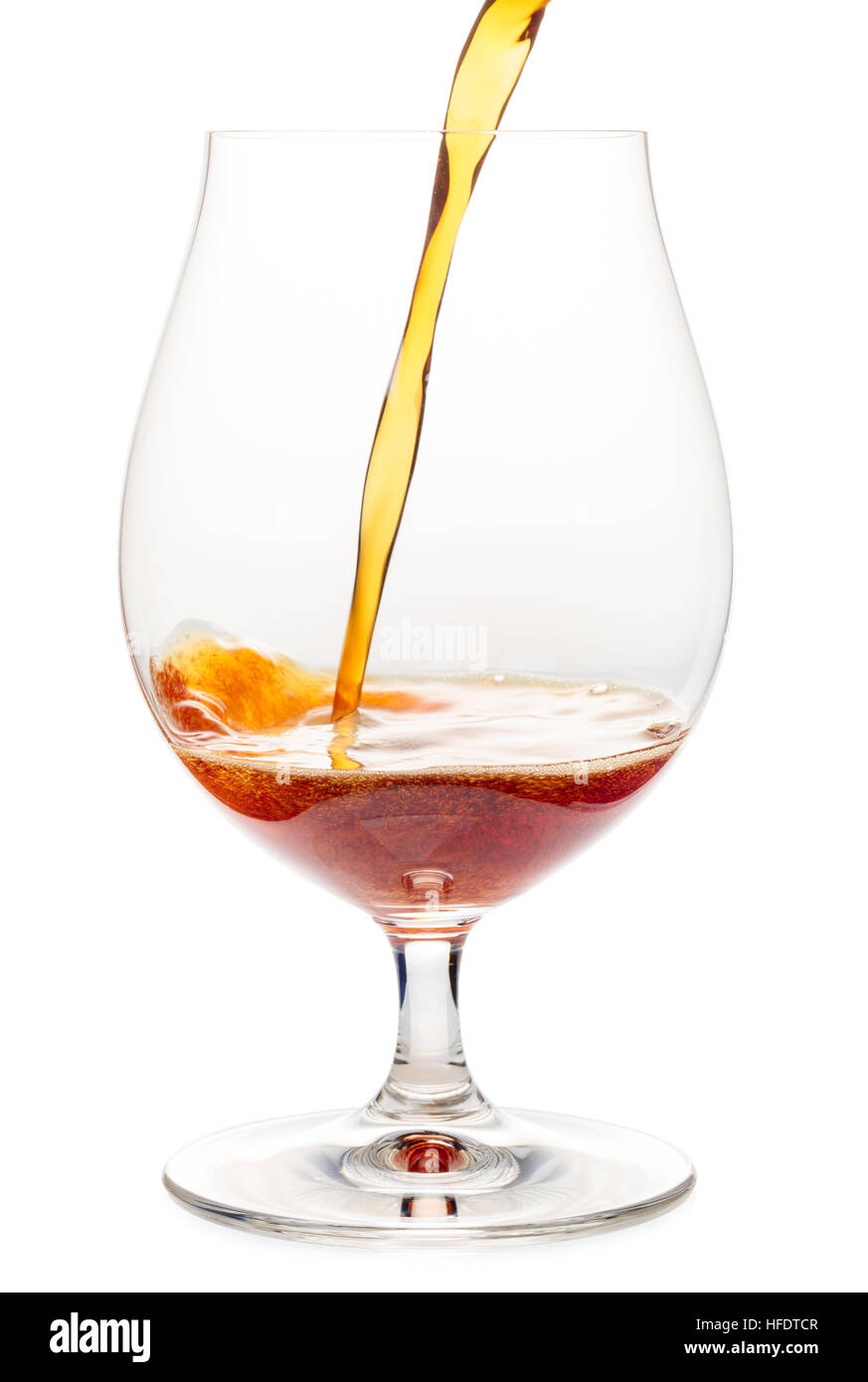 Snifter glass with dark ale hires stock photography and images Alamy