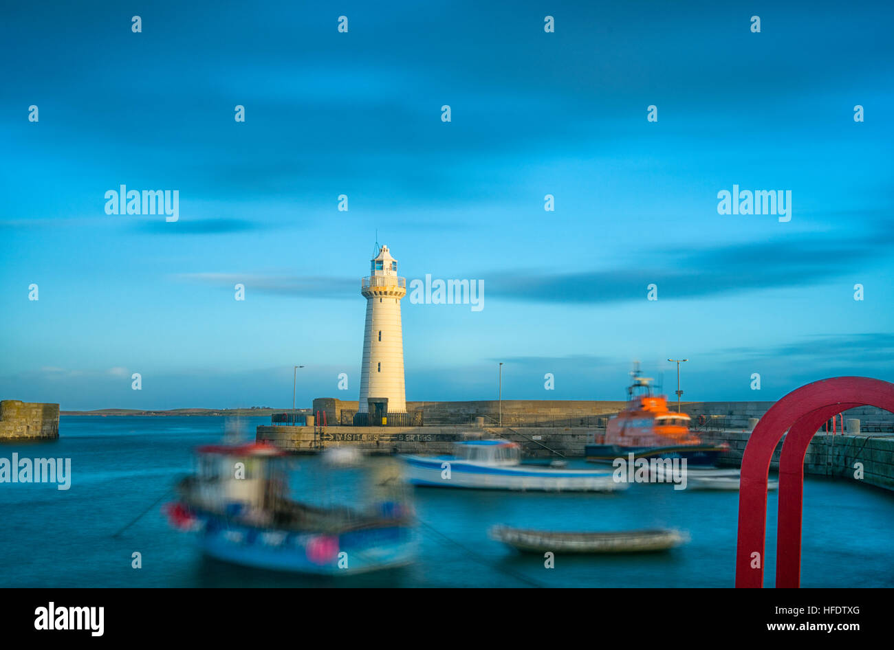 Harbour at Donaghadee, County Down, Northern Ireland, UK Stock Photo