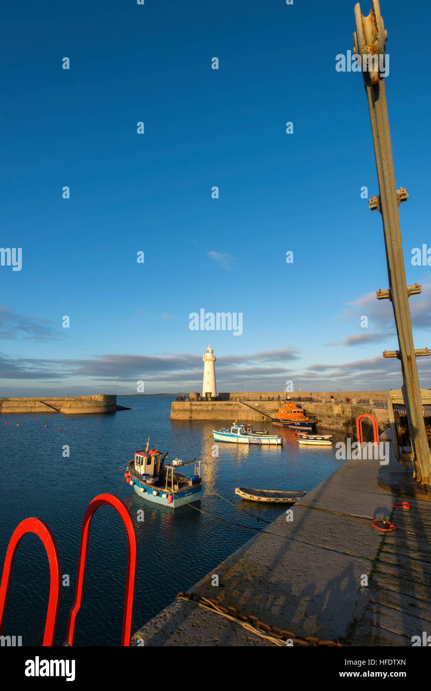 Donaghadee Harbour, December 2016 Stock Photo