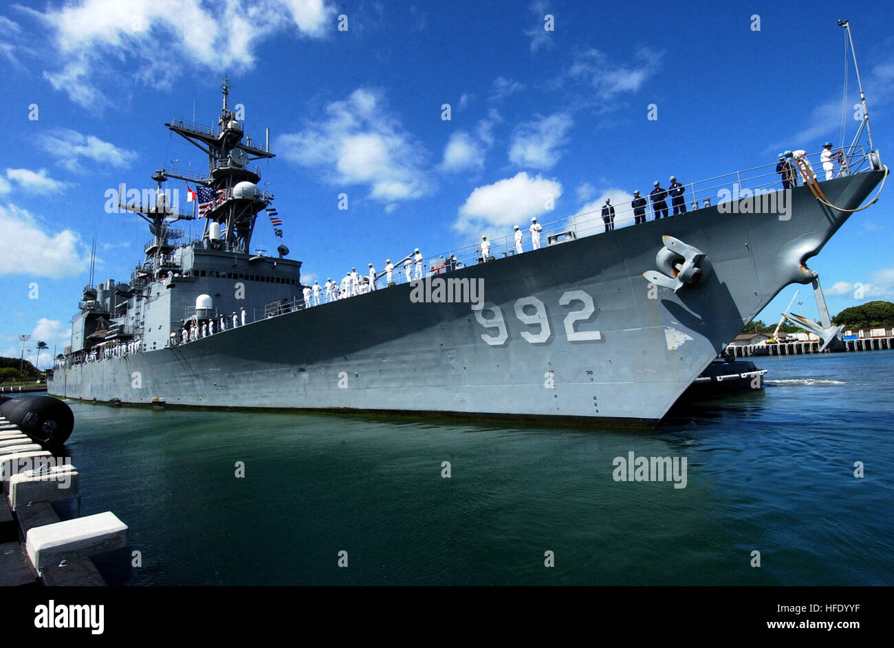 Uss fletcher dd 992 hi-res stock photography and images - Alamy