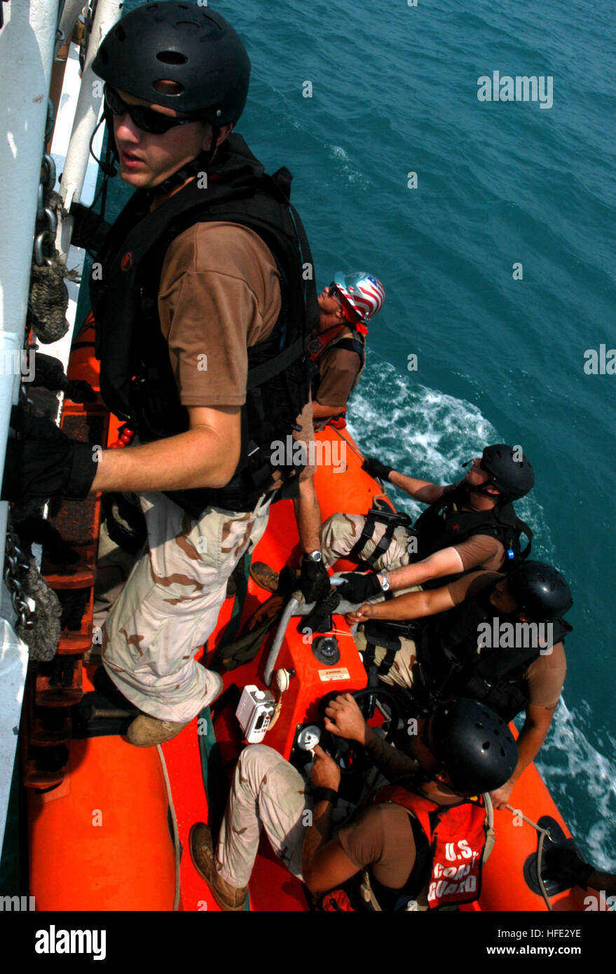 Us coast guard boarding team hires stock photography and images Alamy