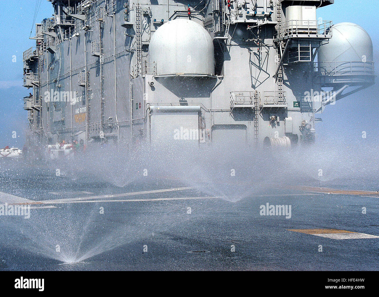 Countermeasure wash down system hires stock photography and images Alamy