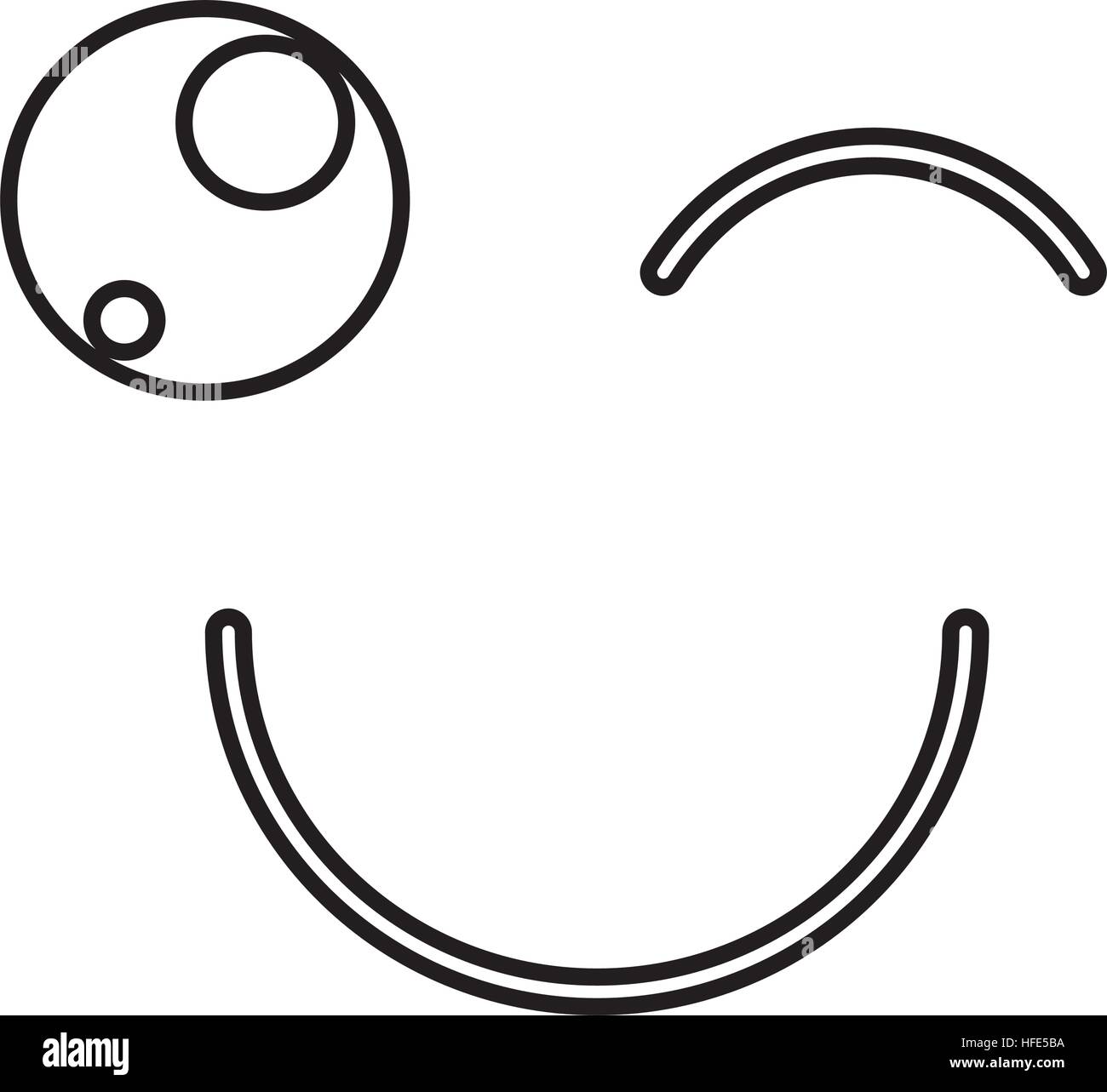 Kawaii style facial expression vector illustration design Stock Vector ...