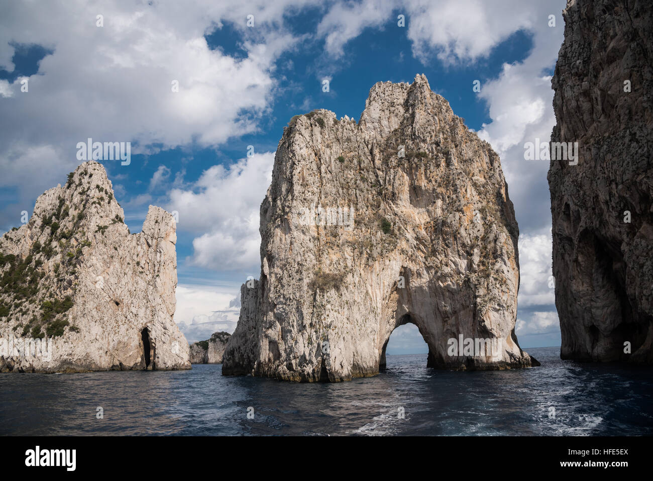 Faraglioni Rock Formations Capri High Resolution Stock Photography and ...
