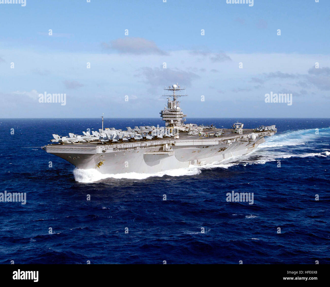 USS Abraham Lincoln (CVN 72), a Nimitz-class aircraft carrier, operates ...