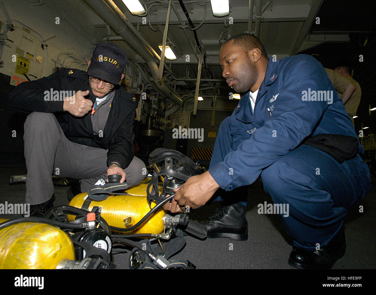 Insurv USS Iwo Jima (LHD 7) undergoes scheduled INSURV inspections of ship ...