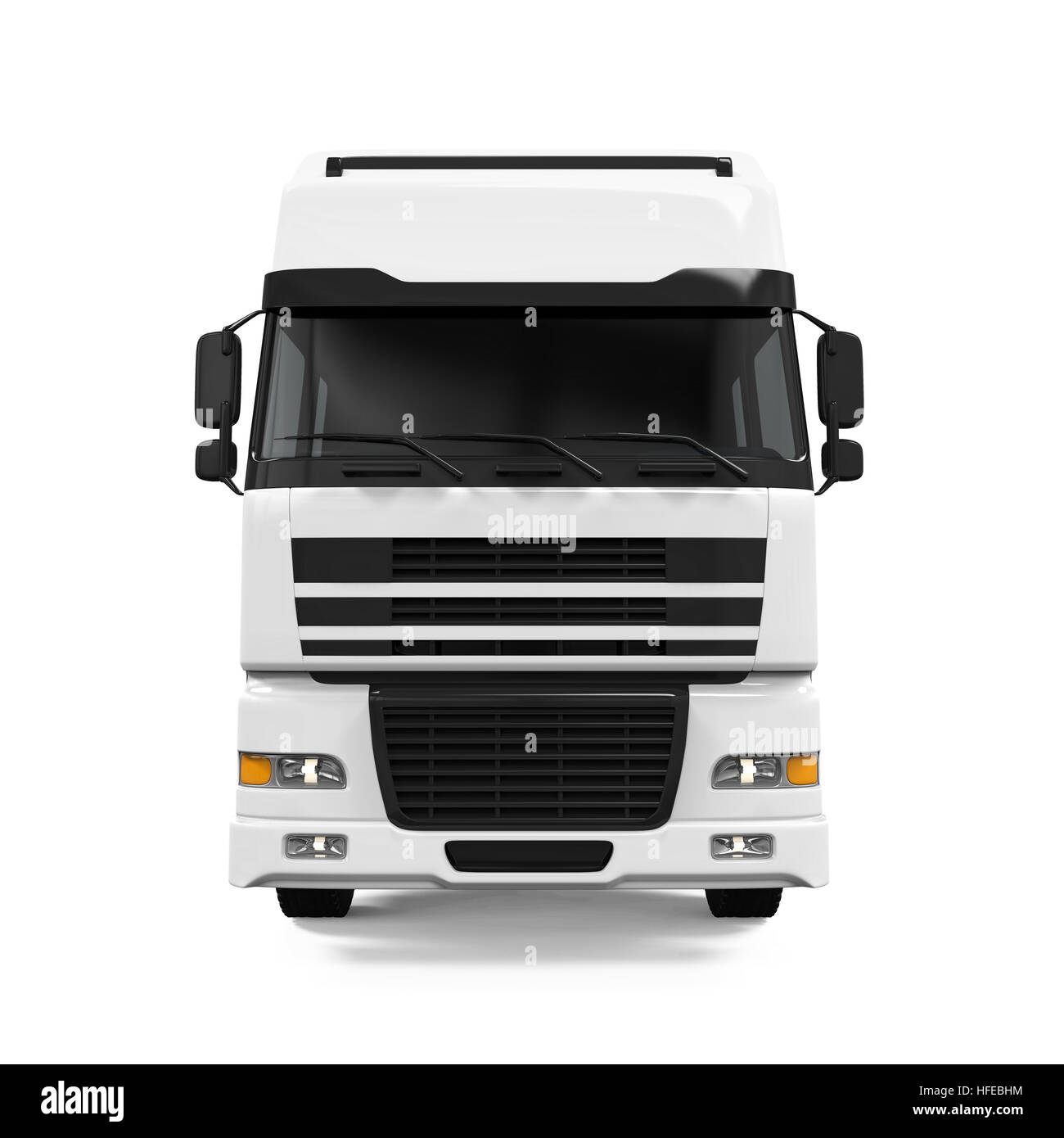 Cargo Delivery Truck Stock Photo Alamy