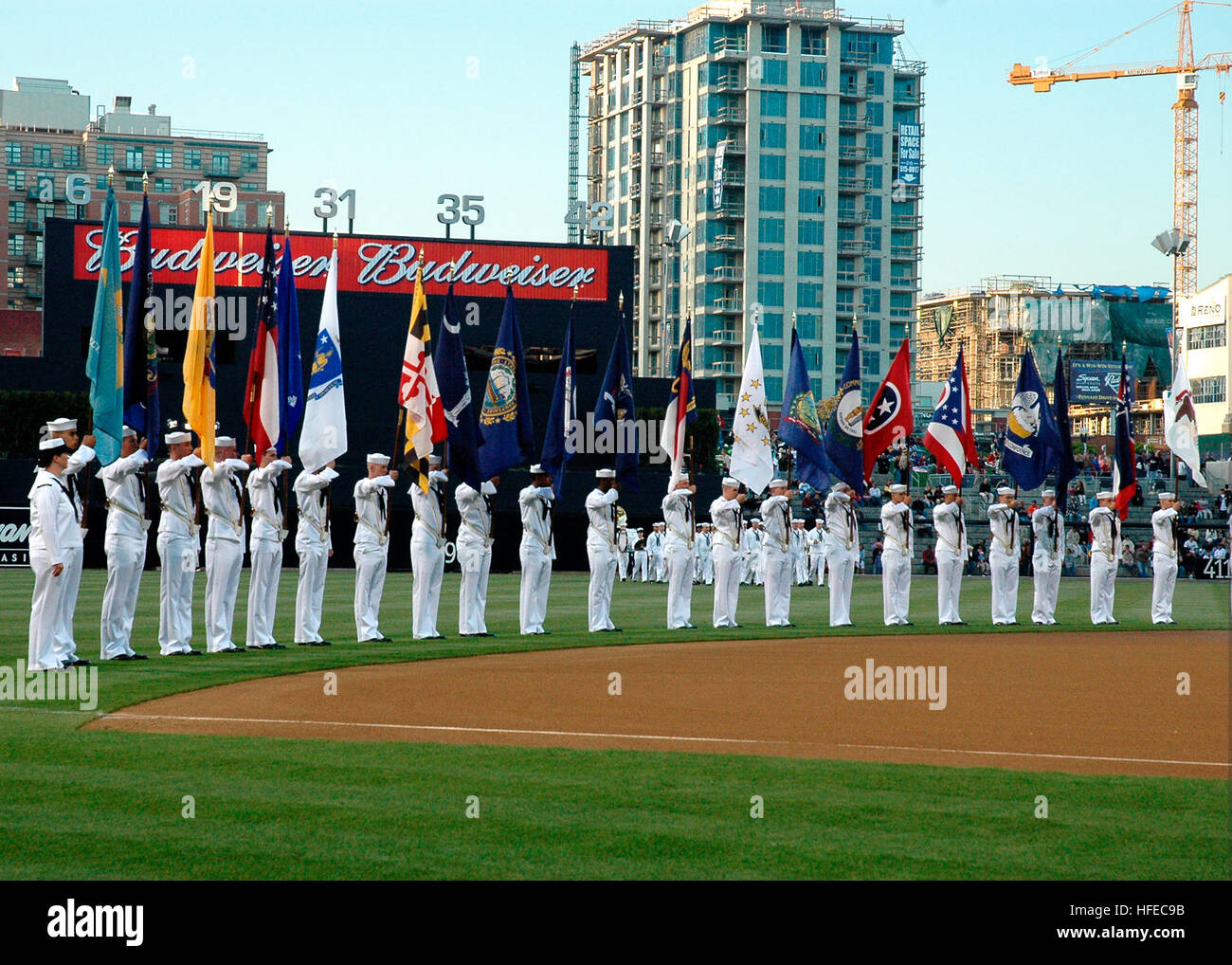 Padres military appreciation day hi-res stock photography and