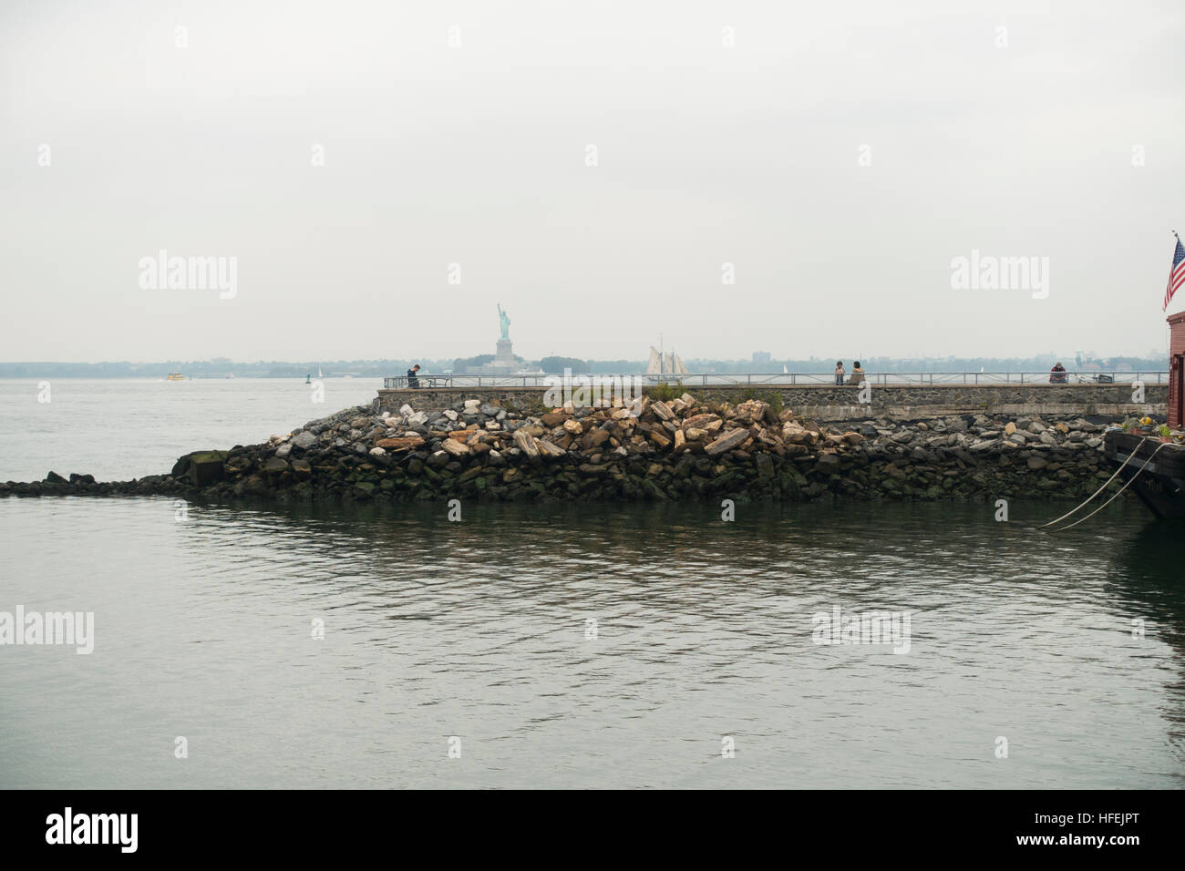 red hook pier Brooklyn NYC Stock Photo Alamy